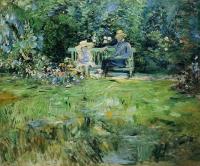 Morisot, Berthe - The Lesson in the Garden